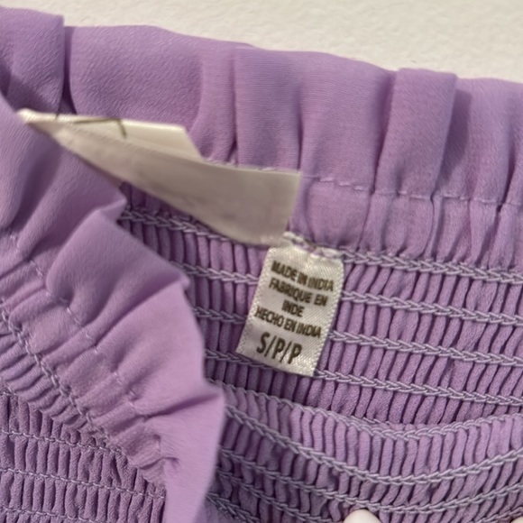 🔥CLEARANCE🔥 Cute Lilac Frilly Summer Dress Sz S - Picture 4 of 4